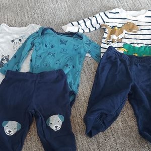 Carter dog and Dino outfit